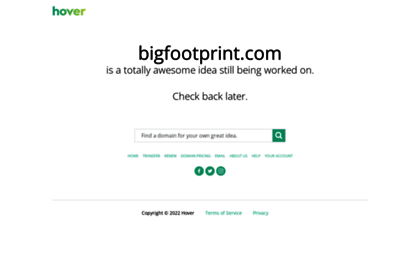 bigfootprint.com