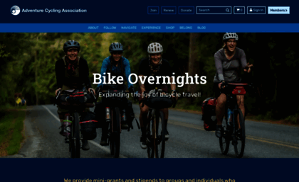 bikeovernights.org