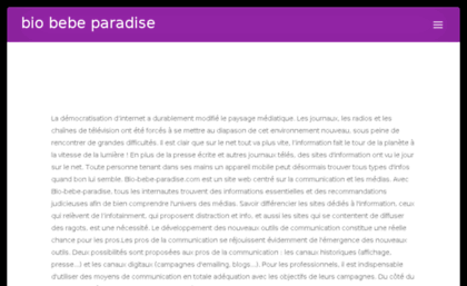 bio-bebe-paradise.com