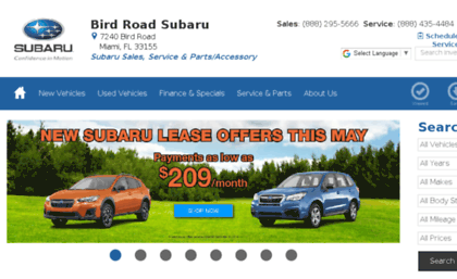 birdroad.subaru.com