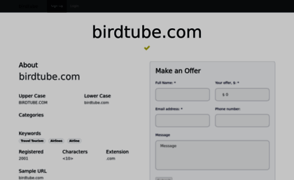 birdtube.com