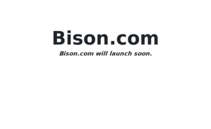 bison.com