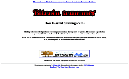 bitcoinscammer.com