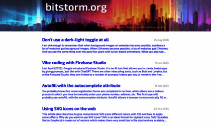 bitstorm.org