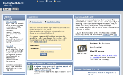 blackboard.lsbu.ac.uk