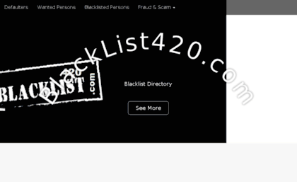 blacklist420.com
