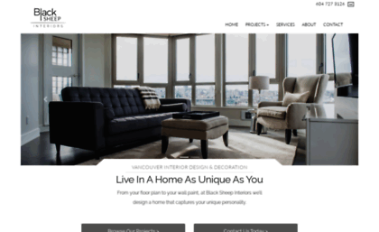 Blacksheepinteriors Ca Website Vancouver Interior Design