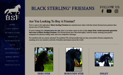 blacksterlingfriesians.com