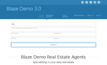 blazedemo.agentfire2.com