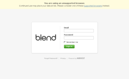 blendb2b.harvestapp.com