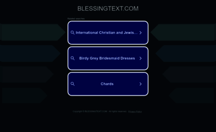 blessingtext.com