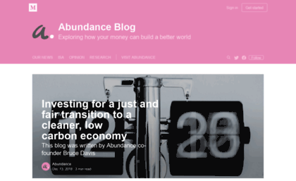 blog.abundancegeneration.com
