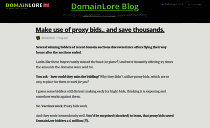 blog.domainlore.co.uk
