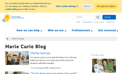 blog.mariecurie.org.uk