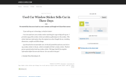 blog.used-cars.com