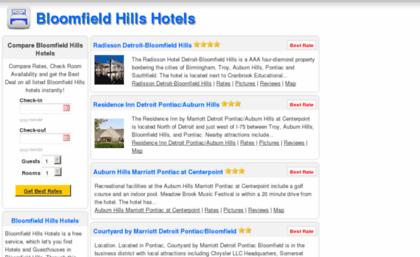 bloomfieldhillshotels.com