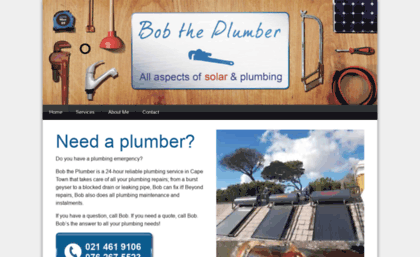 bobtheplumber.co.za