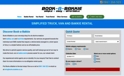 book-a-bakkie.co.za