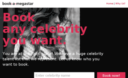 bookamegastar.com
