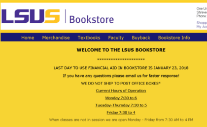 bookstore.lsus.edu