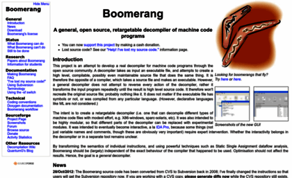 boomerang.sourceforge.net