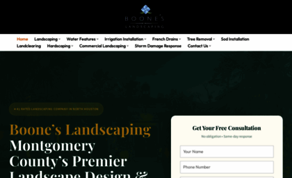 booneslandscaping.com