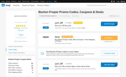 bostonproper.bluepromocode.com