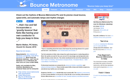 bouncemetronome.com