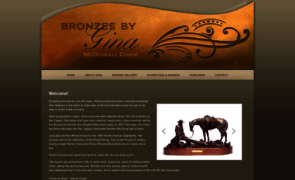 bronzesbygina.com