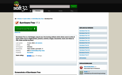 burnaware-free.soft32.com