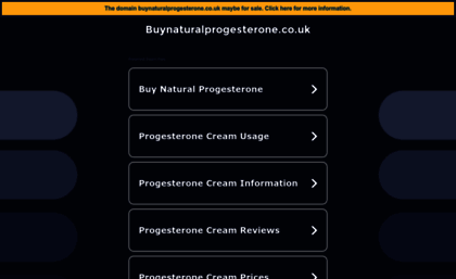 buynaturalprogesterone.co.uk