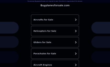 buyplanesforsale.com