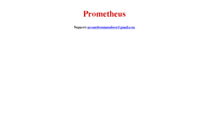 buyprometheus.com