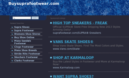 buysuprafootwear.com