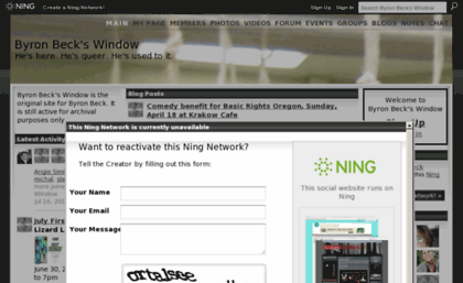 byronbeckwindow.ning.com