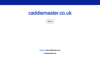 caddiemaster.co.uk