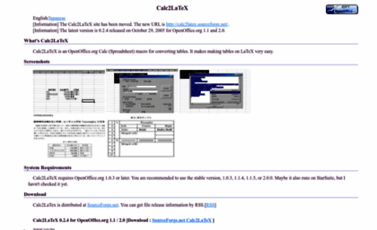 calc2latex.sourceforge.net