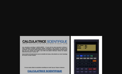 calculatrice-scientifique.com