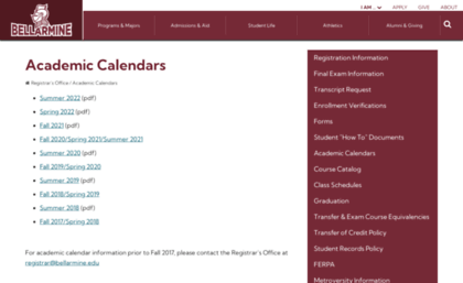 calendar.bellarmine.edu
