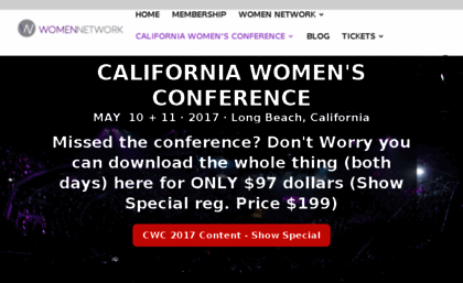 californiawomensconference.com