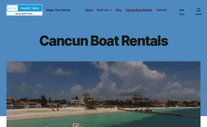 cancunboatrentals.com
