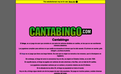 cantabingo.com