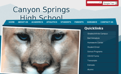 canyonspringshs.org