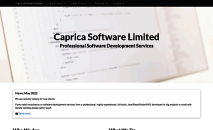 capricasoftware.co.uk