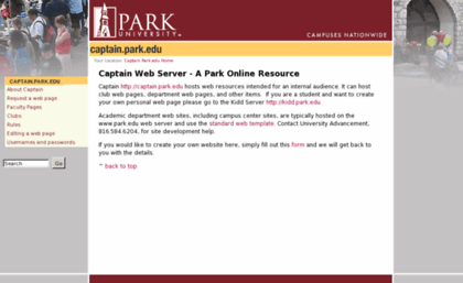 captain.park.edu