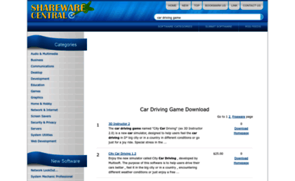car-driving-game.sharewarecentral.com