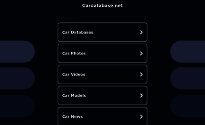 cardatabase.net