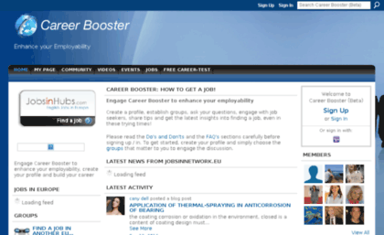careerbooster.ning.com