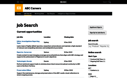 careers.abc.net.au