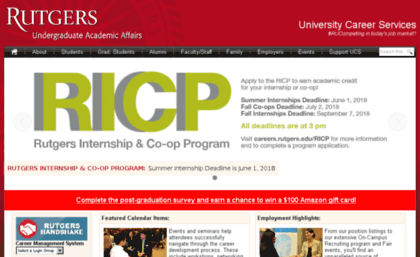 careerservices.rutgers.edu